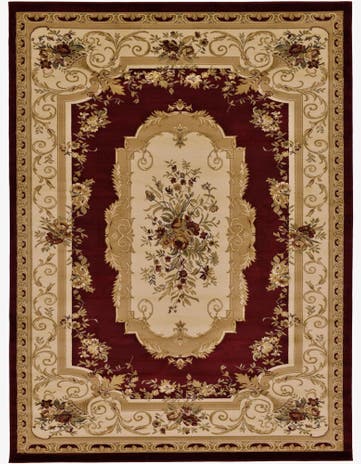 9' x 12' Classic Aubusson Rug