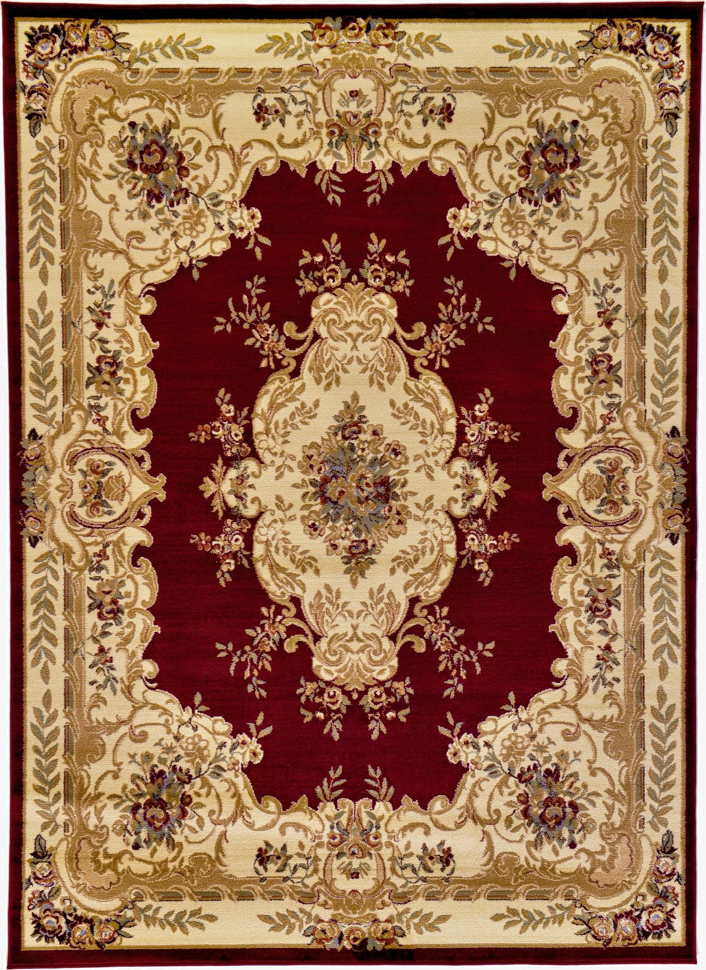 Primary image 7' x 10' Classic Aubusson Rug