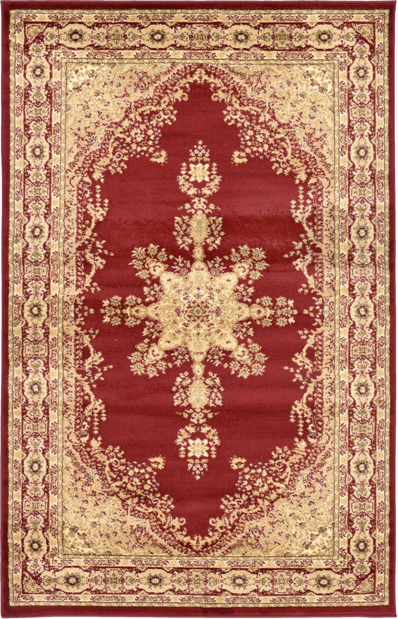 5' 3 x 8' Classic Aubusson Rug