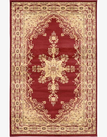 5' 3 x 8' Classic Aubusson Rug