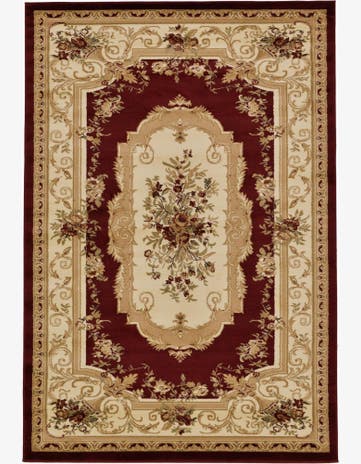 6' x 9' Classic Aubusson Rug