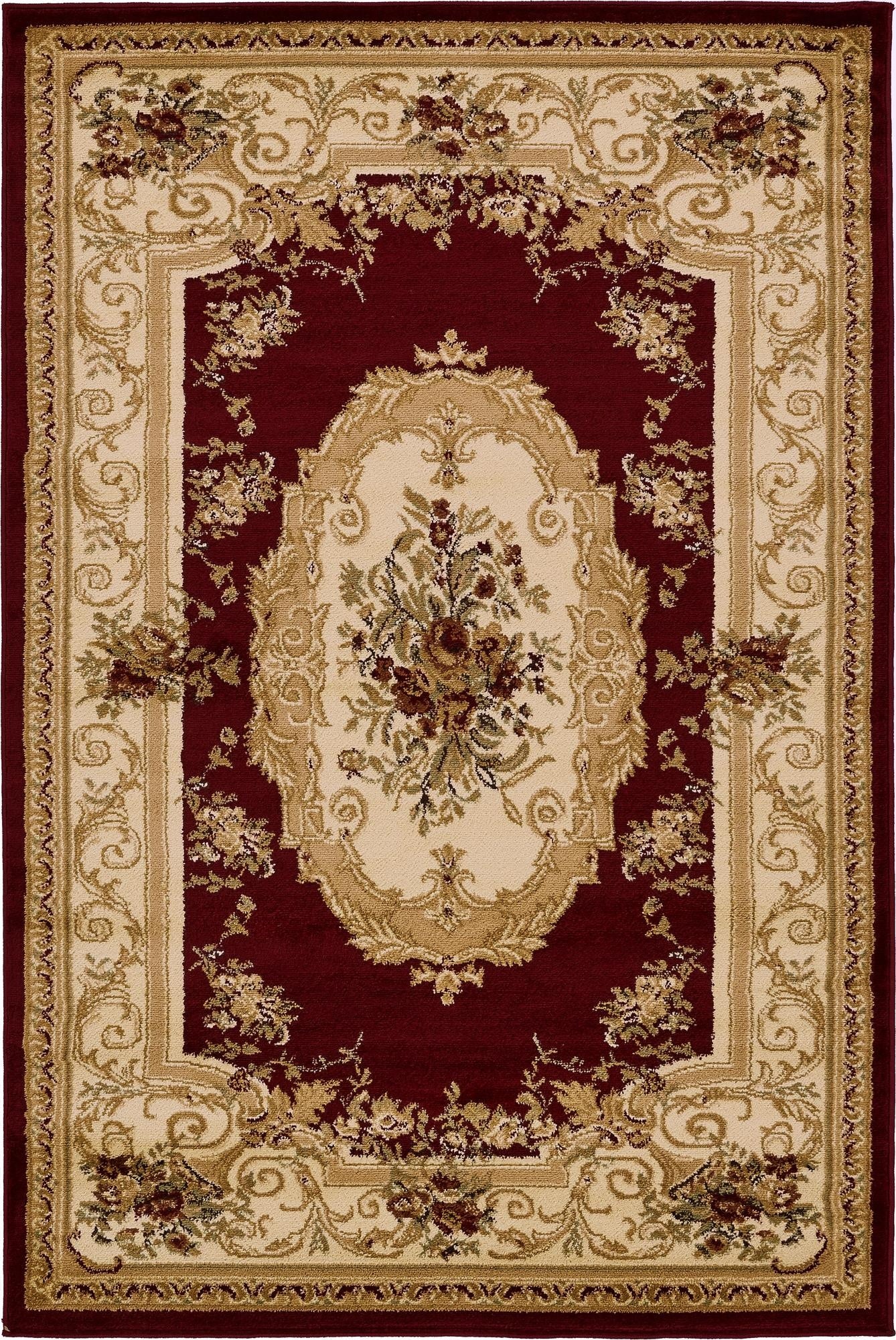 Primary image 4' x 6' Classic Aubusson Rug