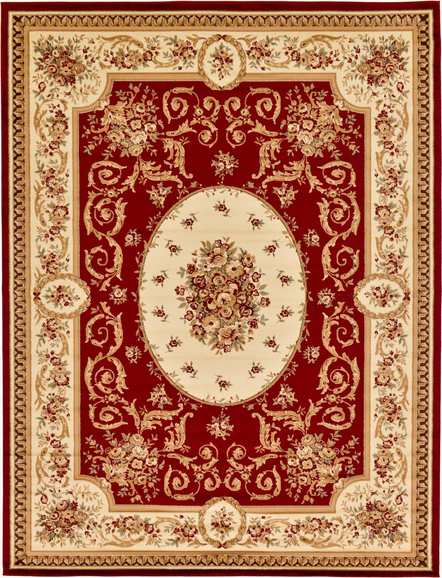 10' x 13' Classic Aubusson Rug