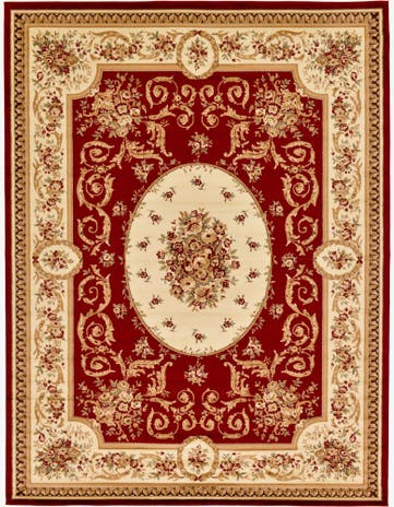 10' x 13' Classic Aubusson Rug