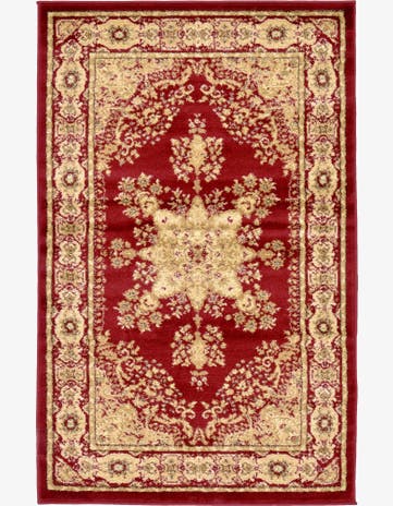 3' 3 x 5' 3 Classic Aubusson Rug