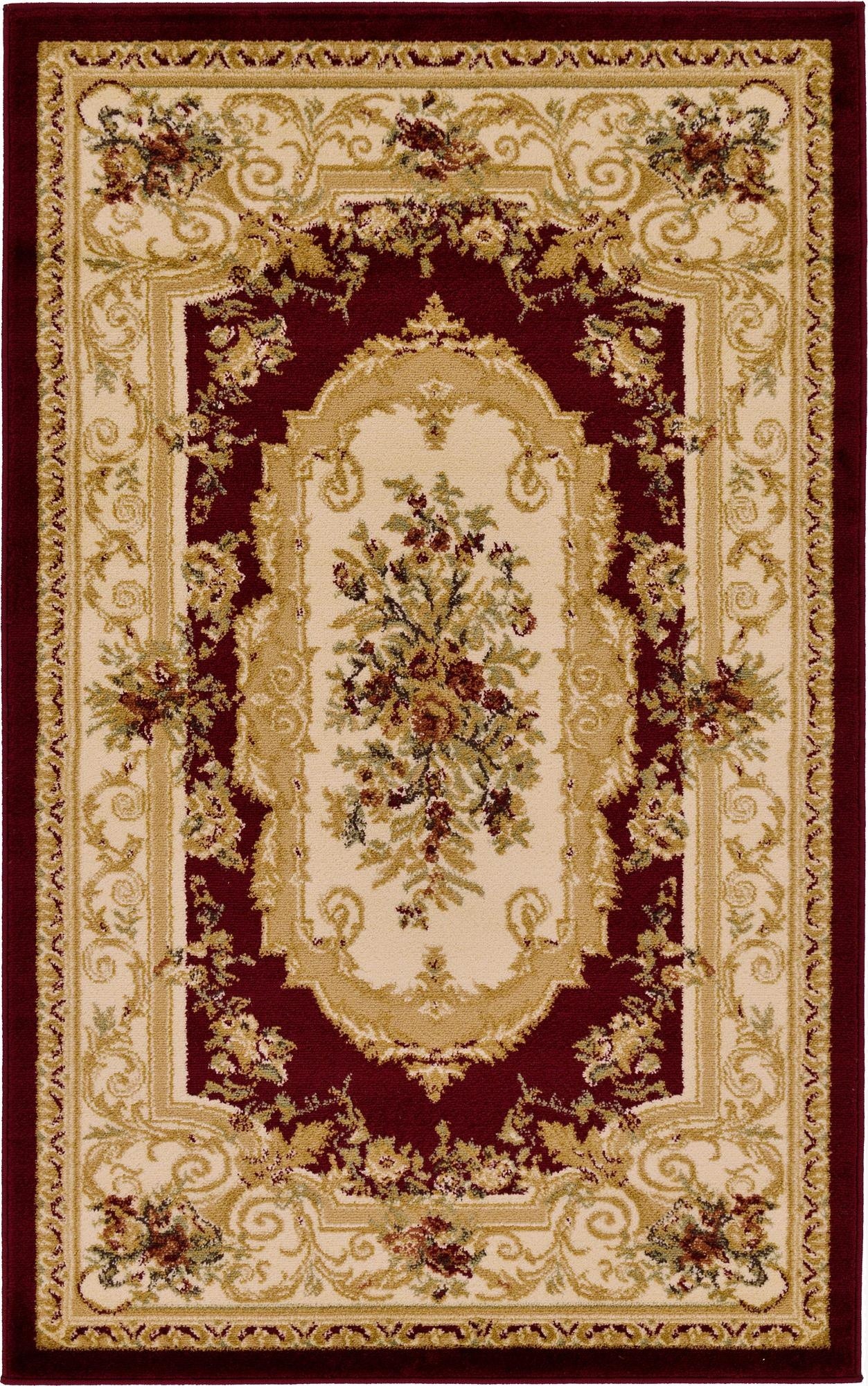 Primary image 3' x 5' 3 Classic Aubusson Rug