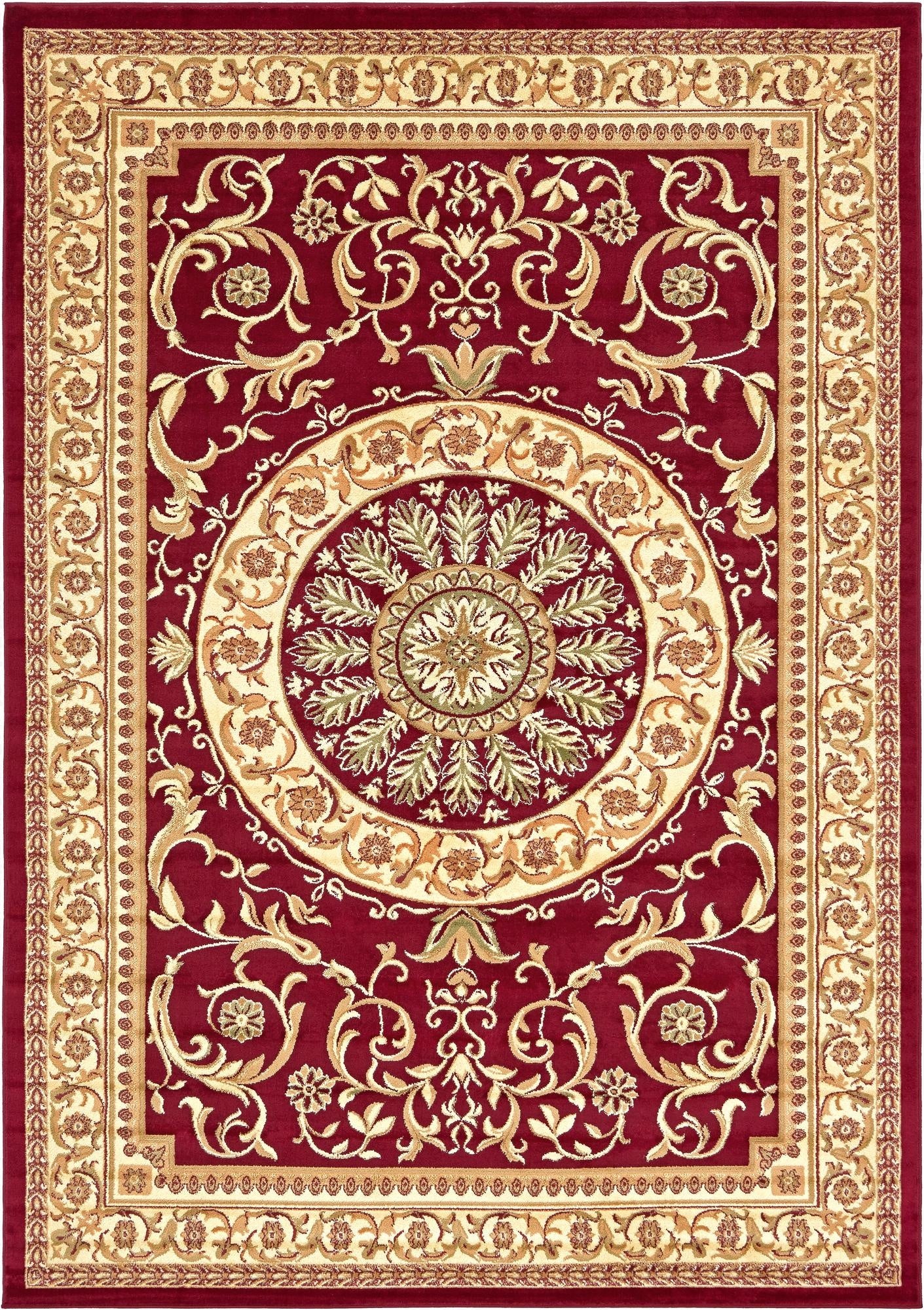 Primary image 7' 10 x 11' Classic Aubusson Rug