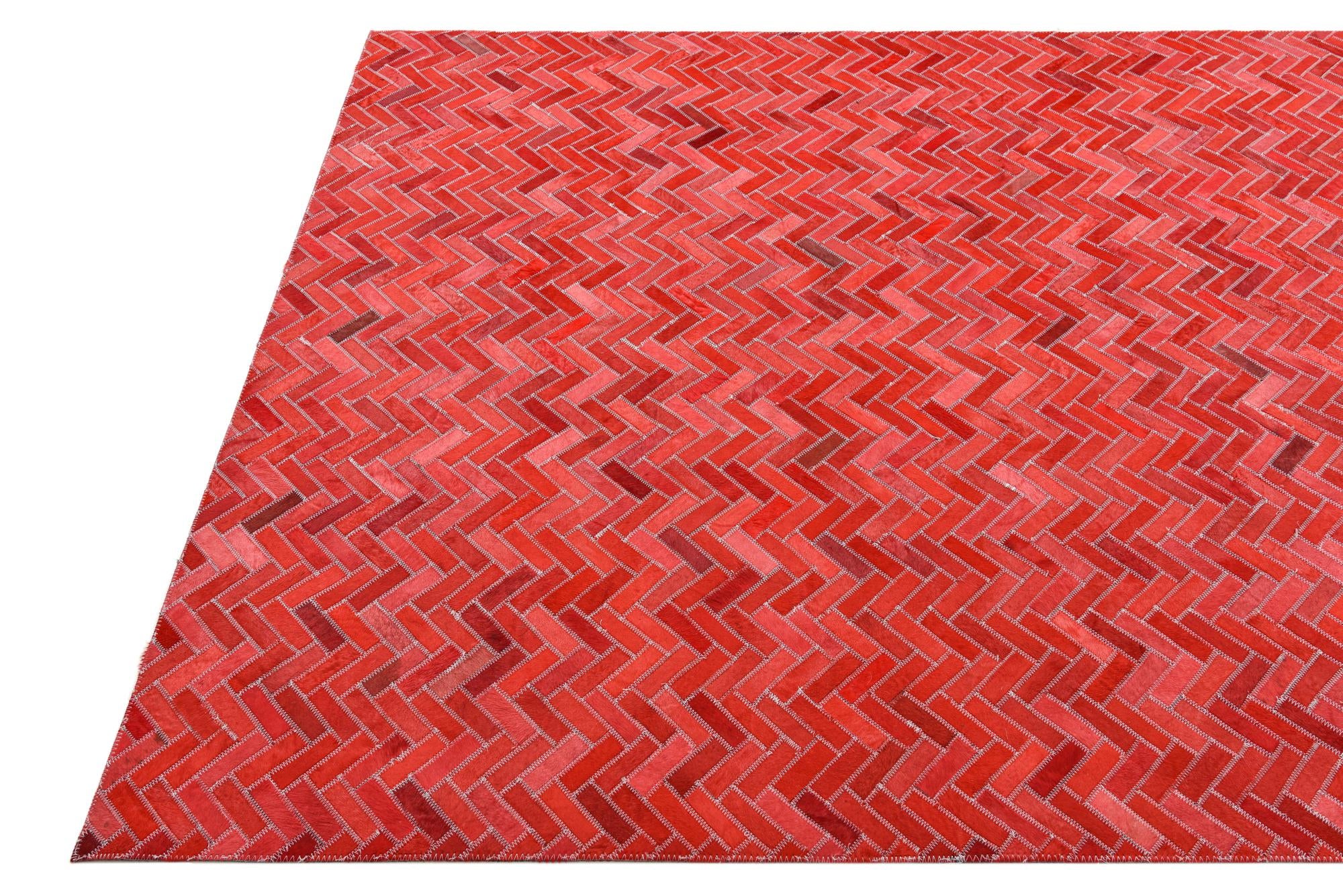 5' x 7' 1 Cowhide Rug