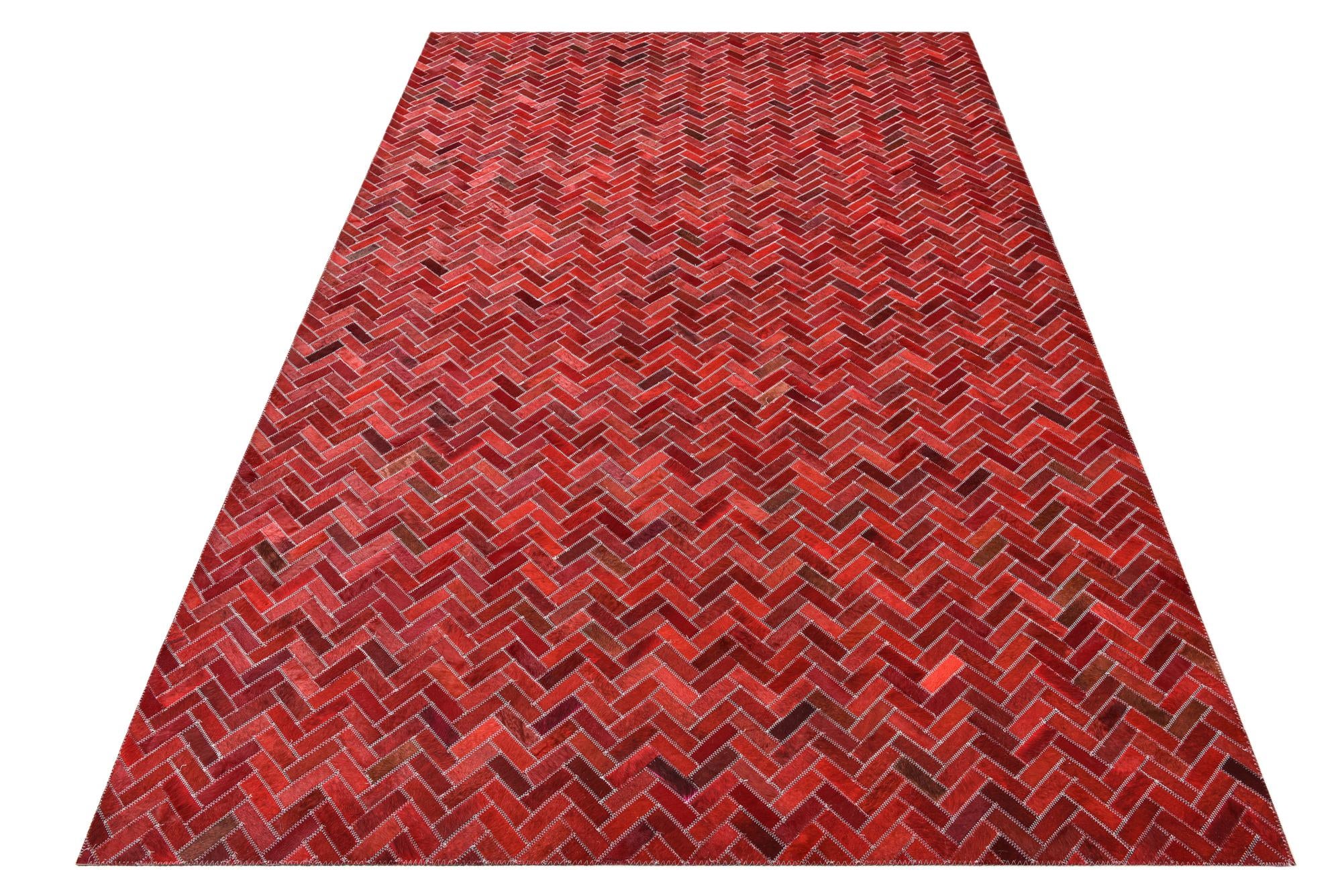 5' x 7' 10 Cowhide Rug