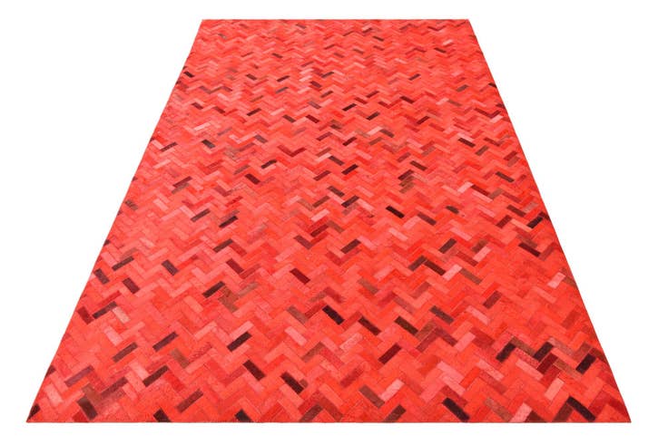 Detail image of 5' x 7' 9 Cowhide Rug