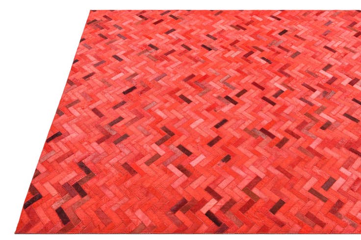 Detail image of 5' x 7' 9 Cowhide Rug