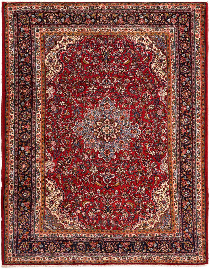 Detail image of 6' 11 x 10' 3 Darjazin Wool Rug