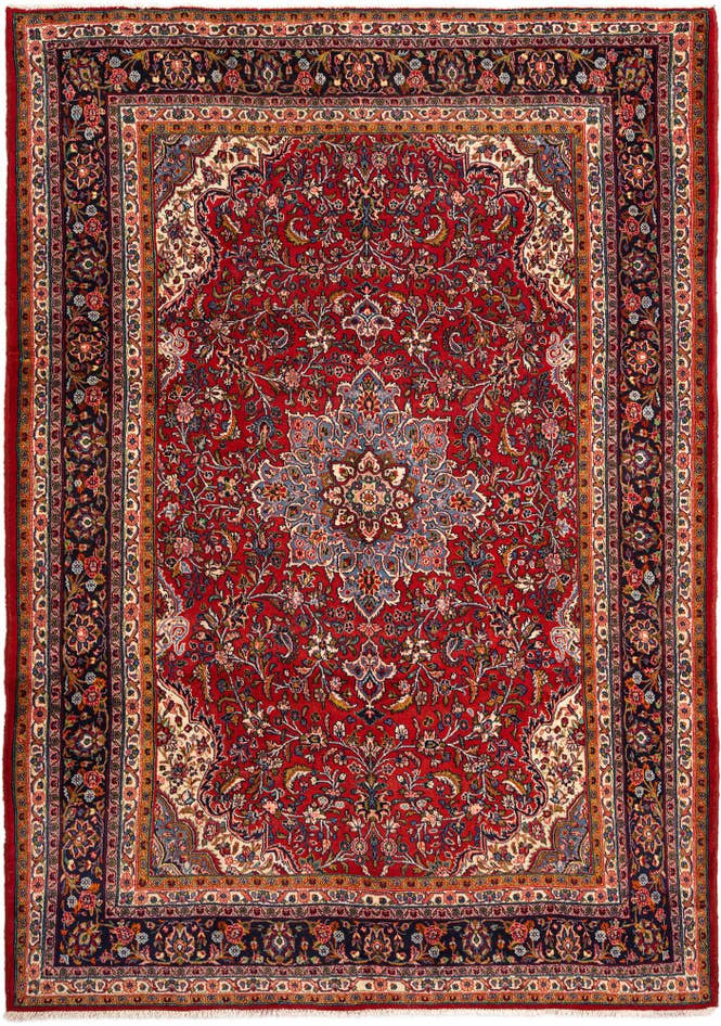 Detail image of 6' 11 x 10' 3 Darjazin Wool Rug