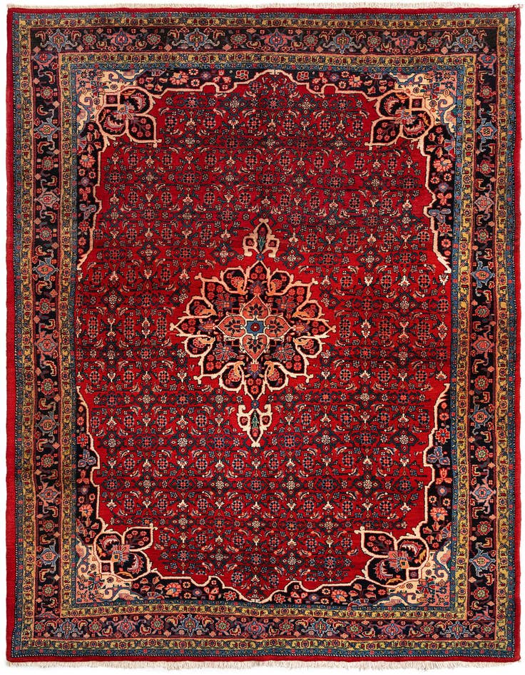 Detail image of 7' 1 x 10' 11 Darjazin Wool Rug