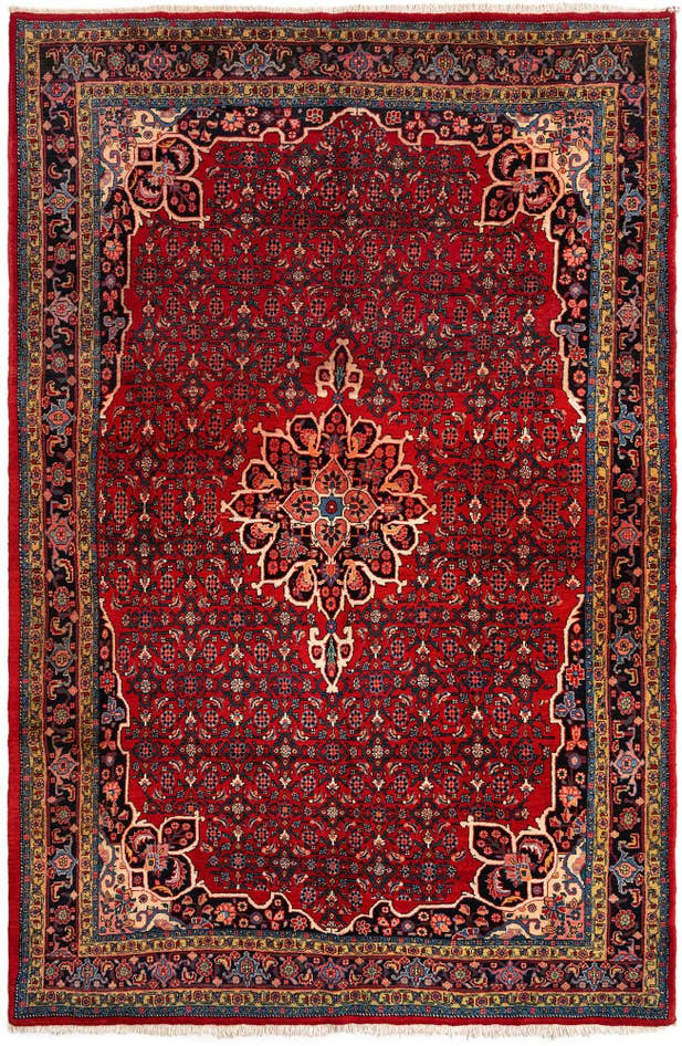 Detail image of 7' 1 x 10' 11 Darjazin Wool Rug