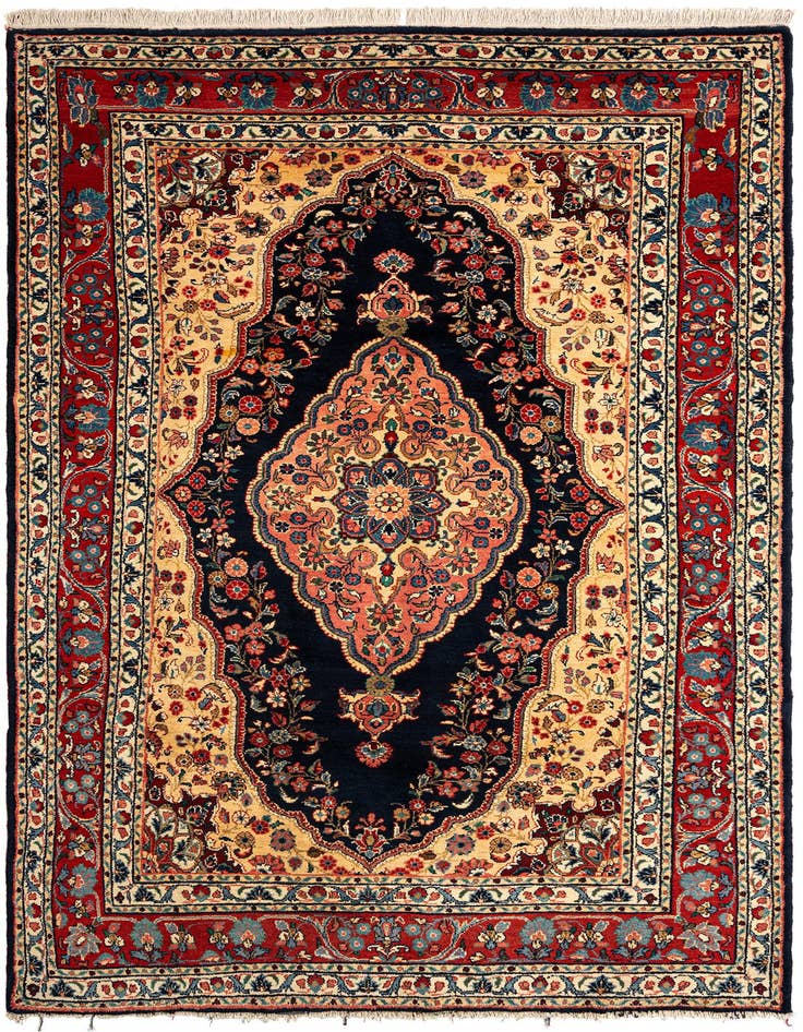Detail image of 6' 10 x 10' 6 Darjazin Wool Rug