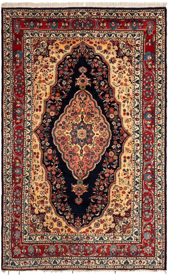 Detail image of 6' 10 x 10' 6 Darjazin Wool Rug