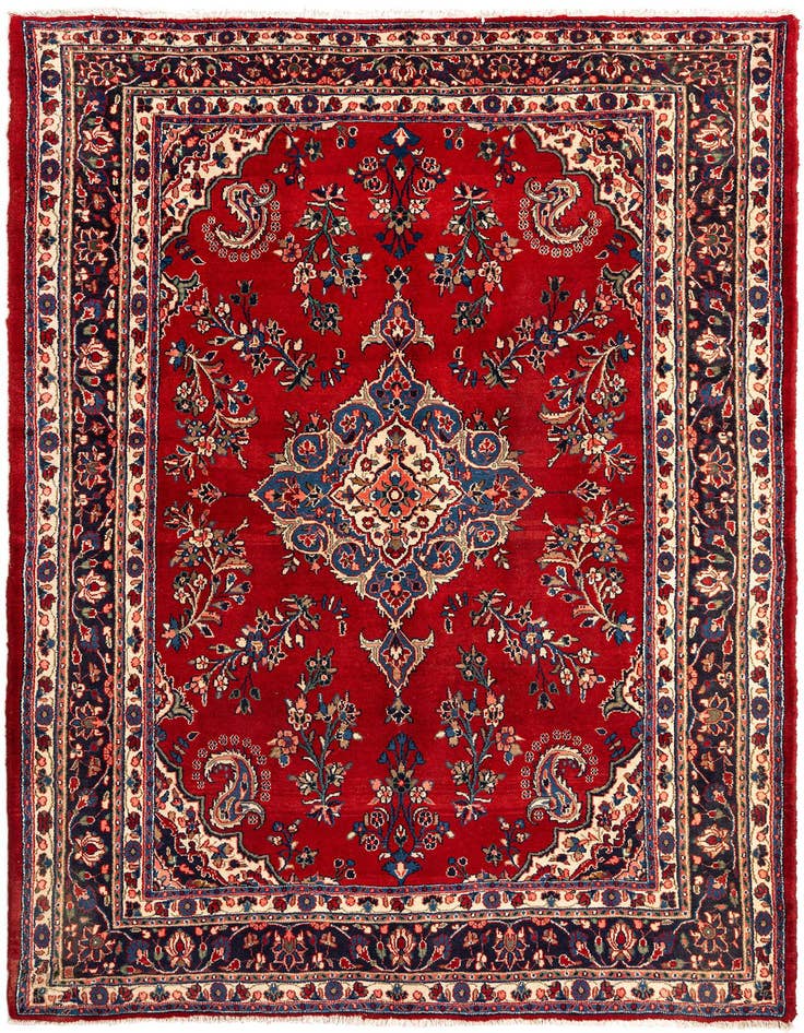 Detail image of 7' 3 x 10' Darjazin Wool Rug