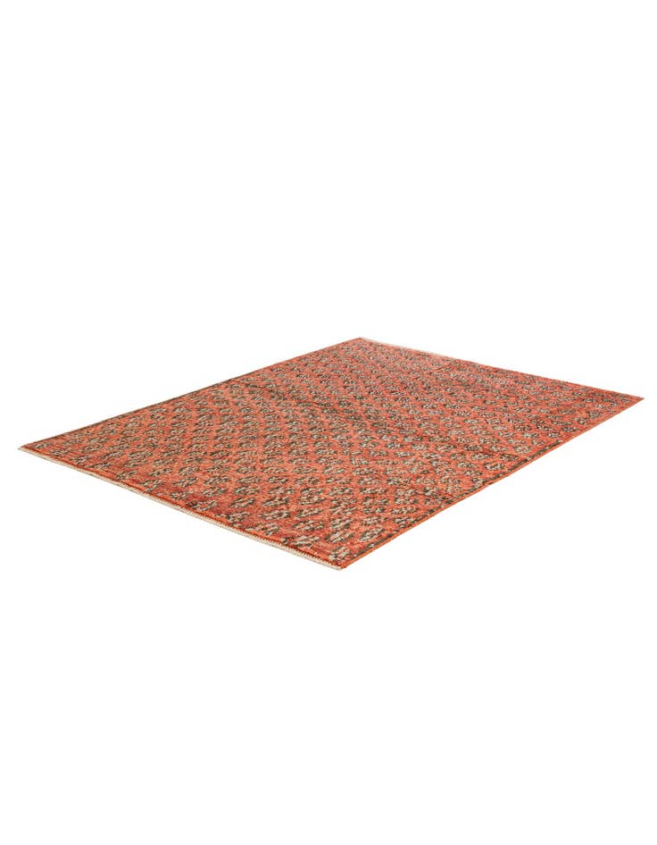 Detail image of 5' 10 x 7' 7 Hand Knotted Darya Wool Rug