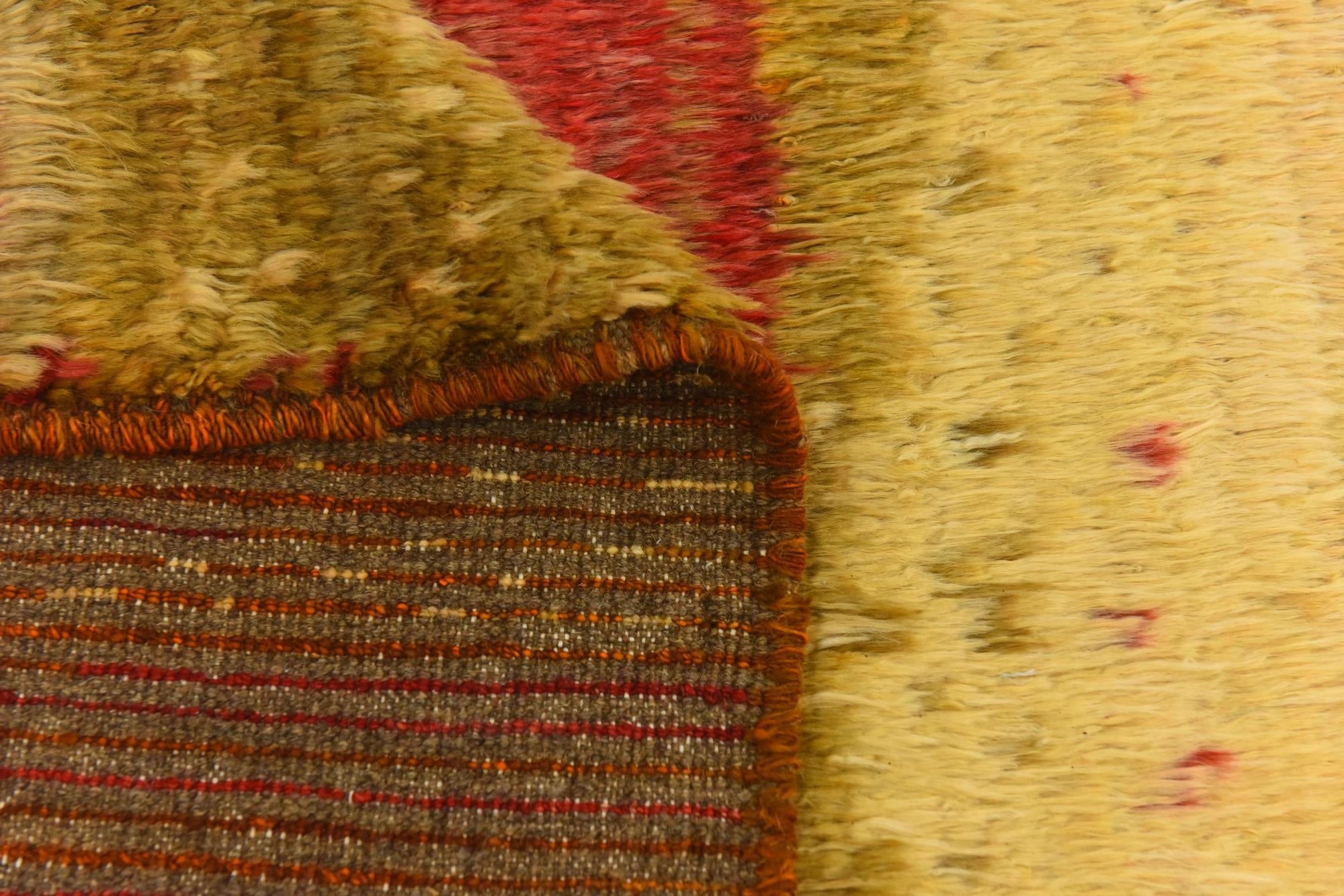 6' 8 x 9' Hand Knotted Darya Wool Rug