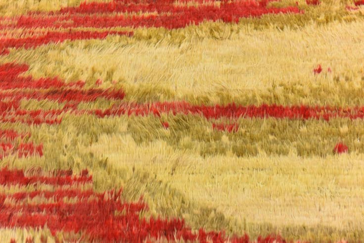 Detail image of 6' 8 x 9' Hand Knotted Darya Wool Rug