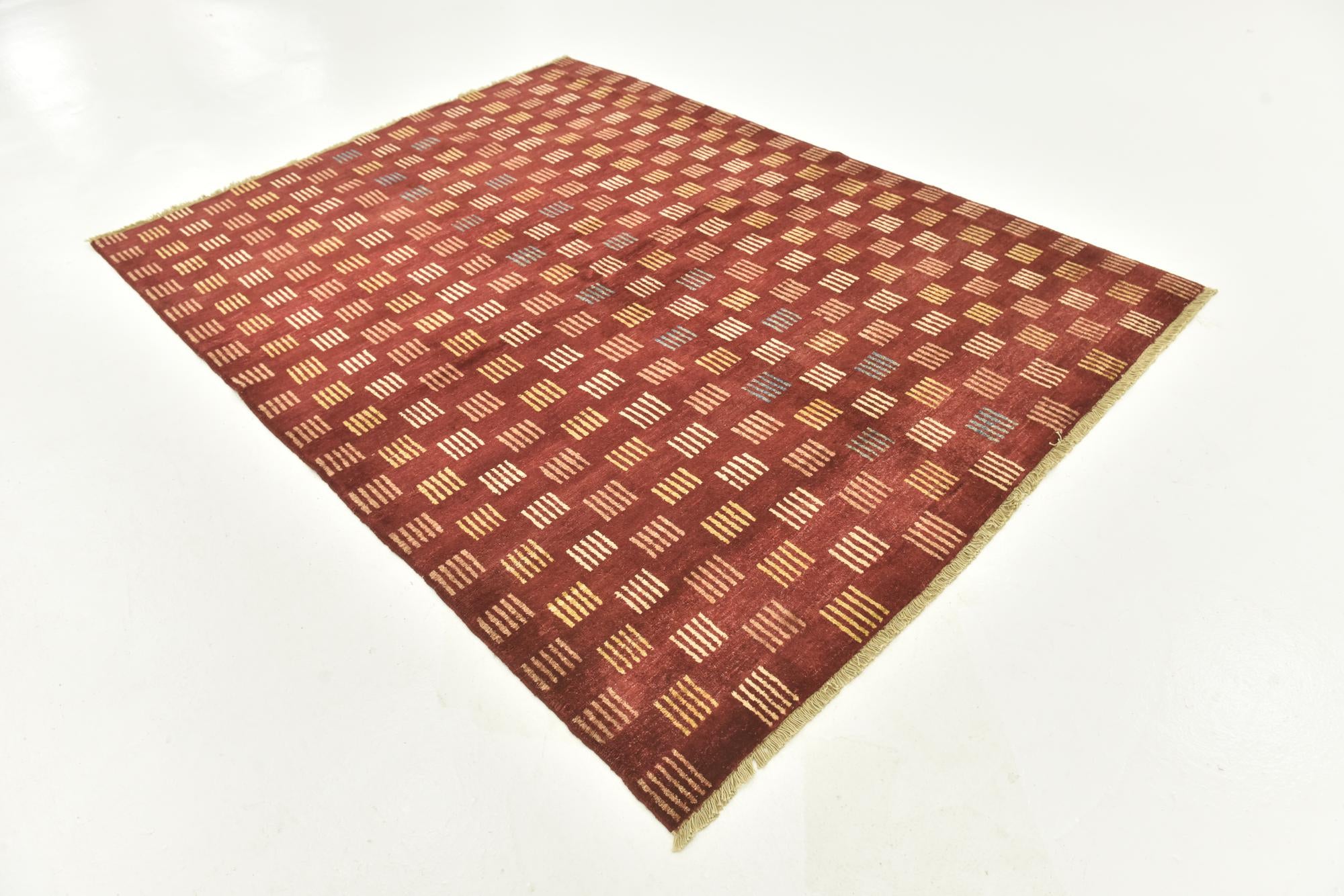 5' 8 x 7' 8 Hand Knotted Darya Oriental Rug
