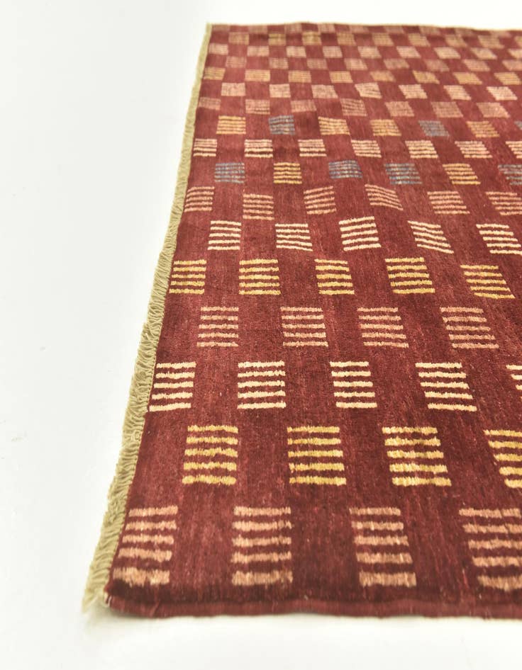 Detail image of 5' 8 x 7' 8  Hand Knotted Darya Oriental Rug