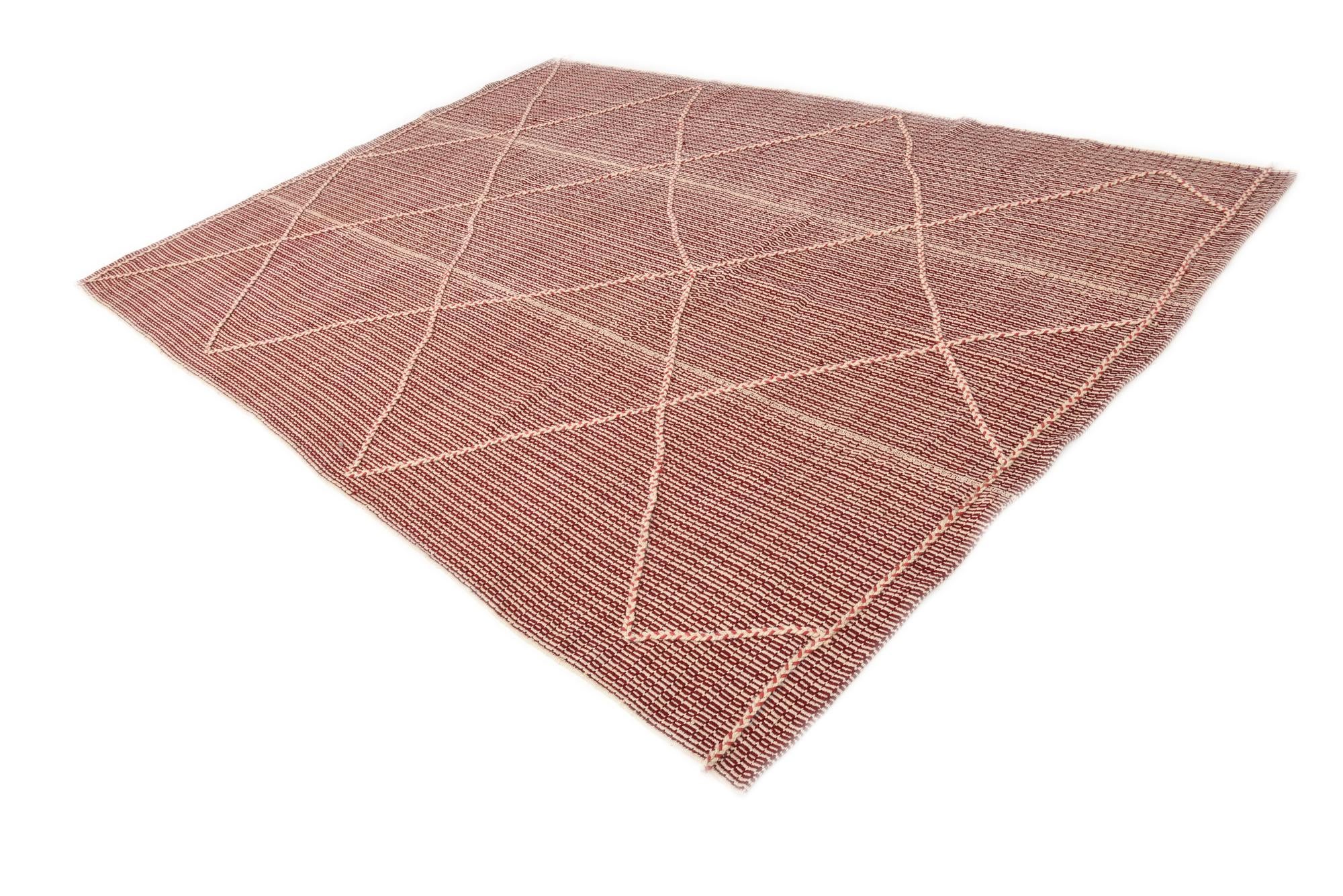 8' 7 x 12' Hand Knotted Darya Wool Rug