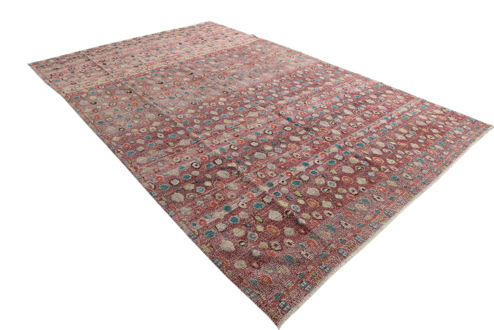 9' 11 x 14' 10 Hand Knotted Darya Wool Rug