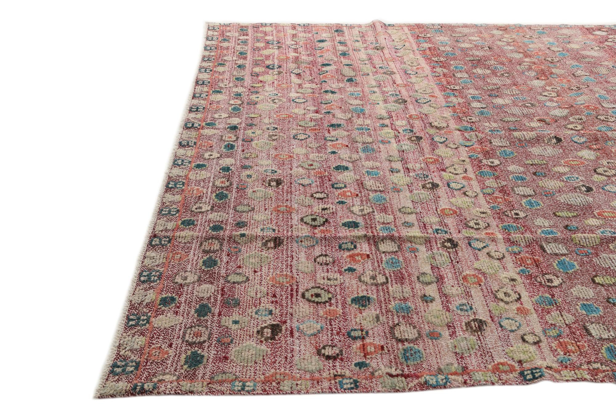 9' 11 x 14' 10 Hand Knotted Darya Wool Rug