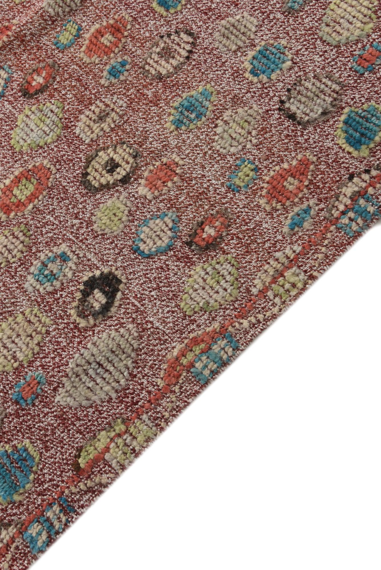 9' 11 x 14' 10 Hand Knotted Darya Wool Rug