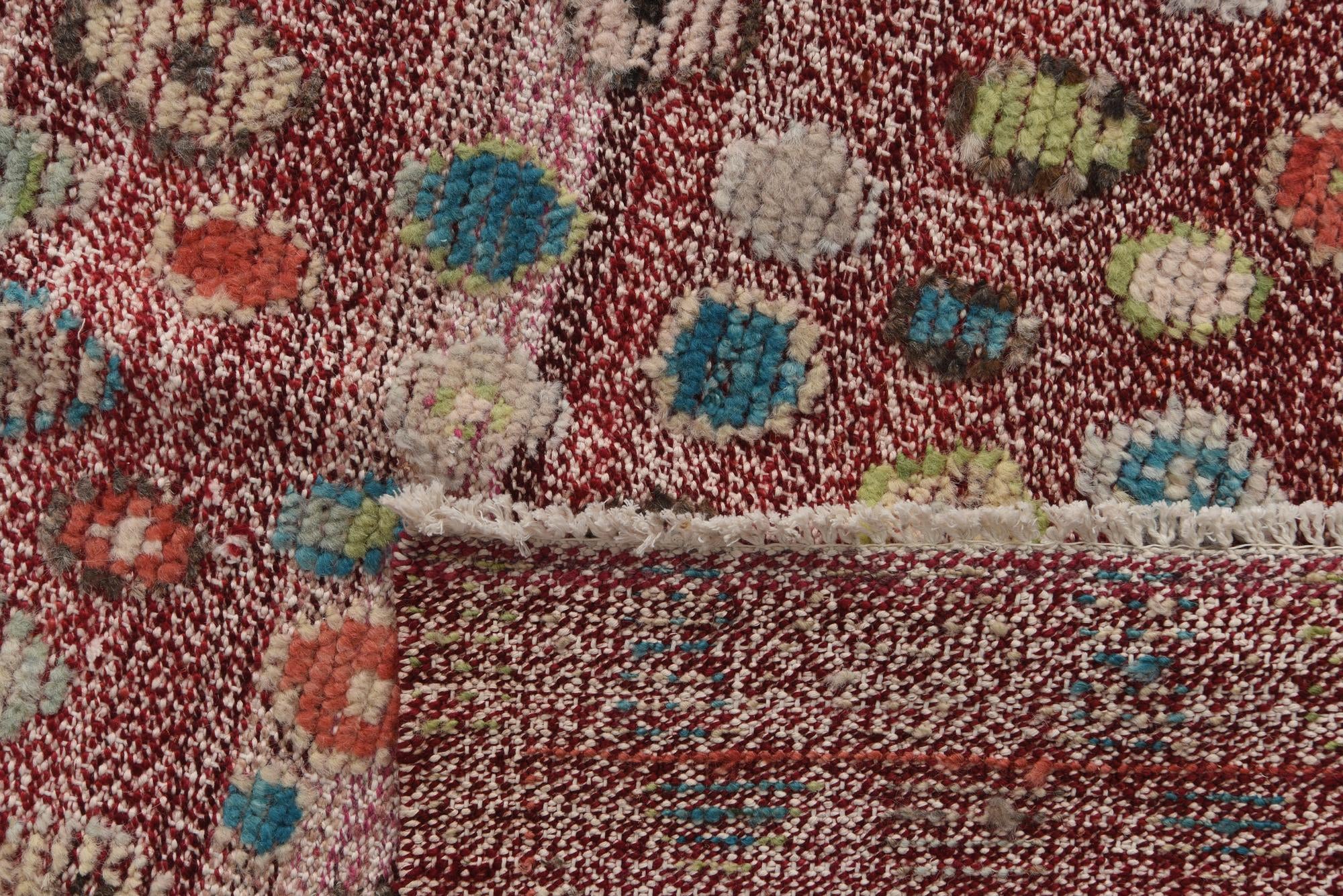 9' 11 x 14' 10 Hand Knotted Darya Wool Rug