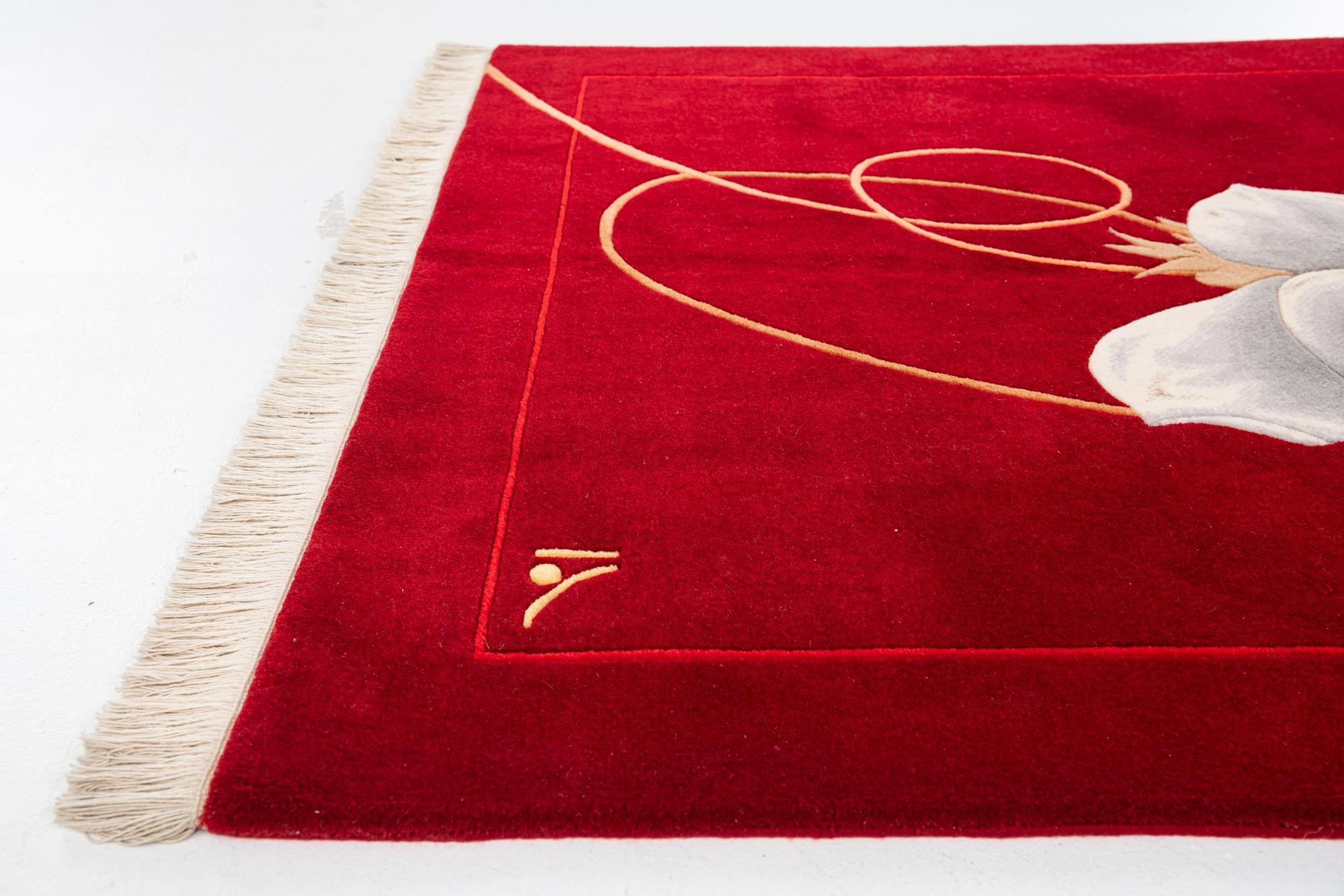 4' x 5' 11 Hand Knotted Darya Rug