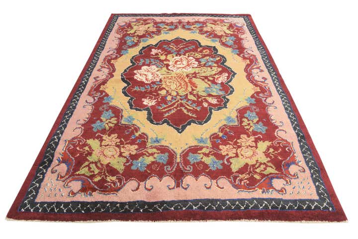 6' 5 x 9' 9 Hand Knotted Darya Rug