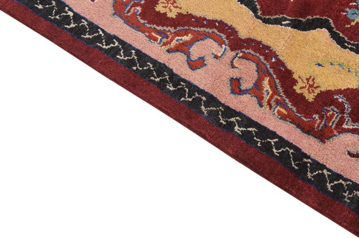 Detail image of 6' 5 x 9' 9 Hand Knotted Darya Rug