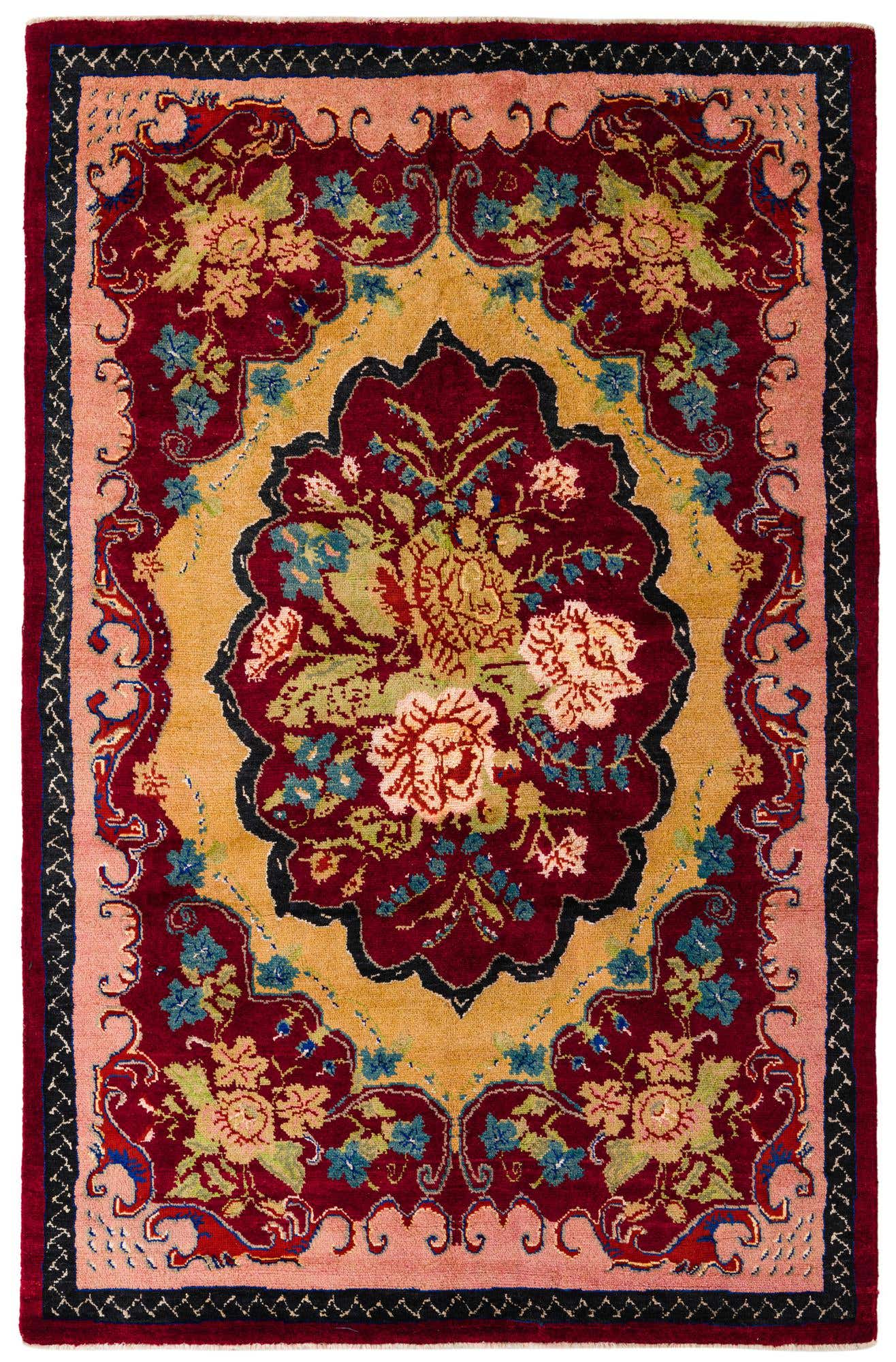 6' 5 x 9' 9 Hand Knotted Darya Rug