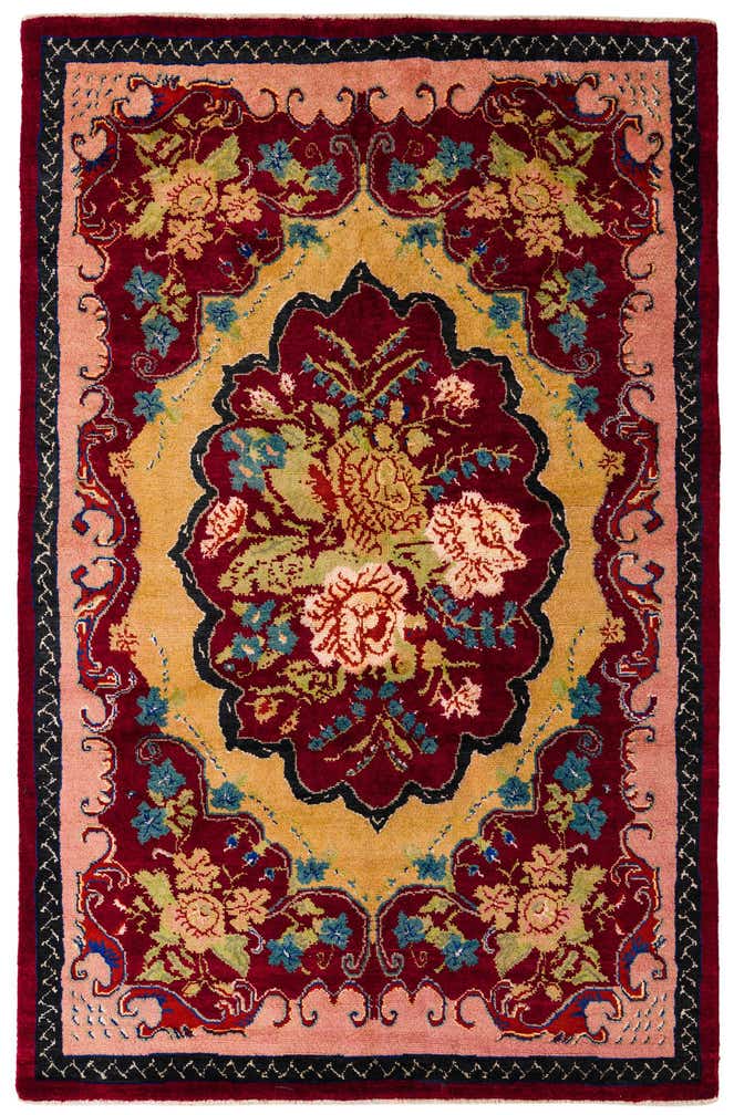 6' 5 x 9' 9 Hand Knotted Darya Rug