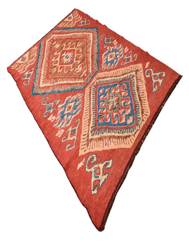 Detail image of 5' 8 x 8' Hand Knotted Darya Wool Rug