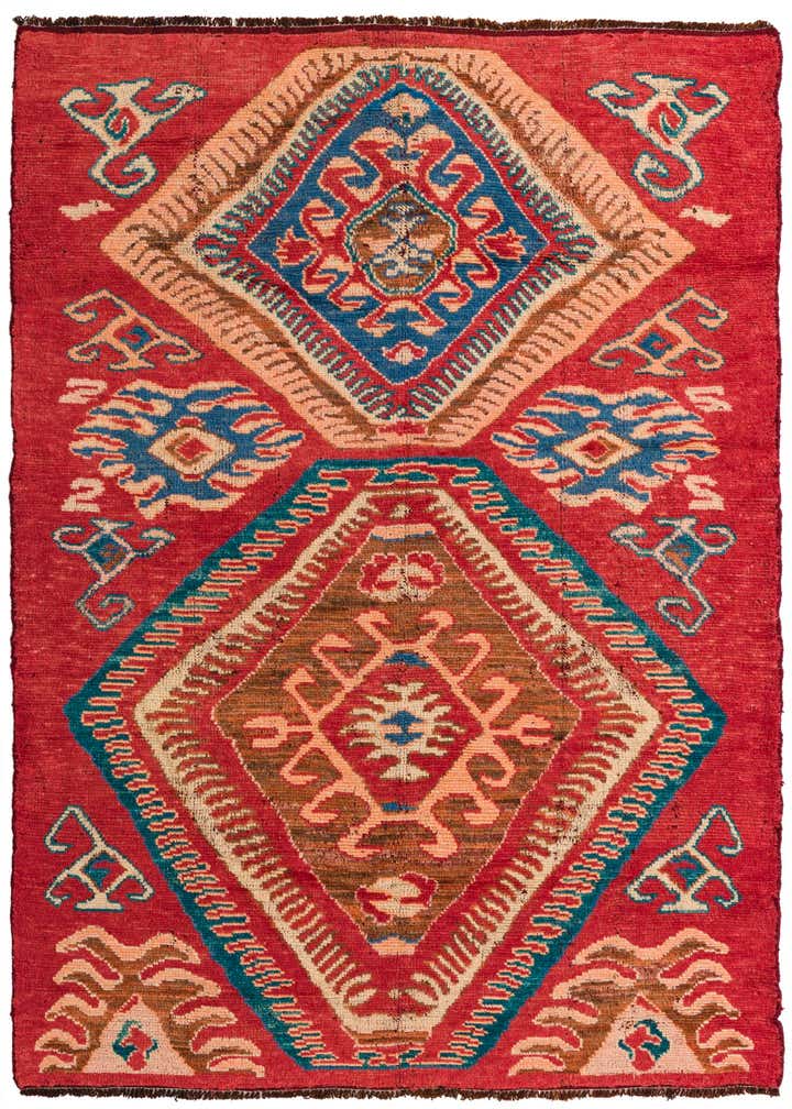 5' 8 x 8' Hand Knotted Darya Wool Rug