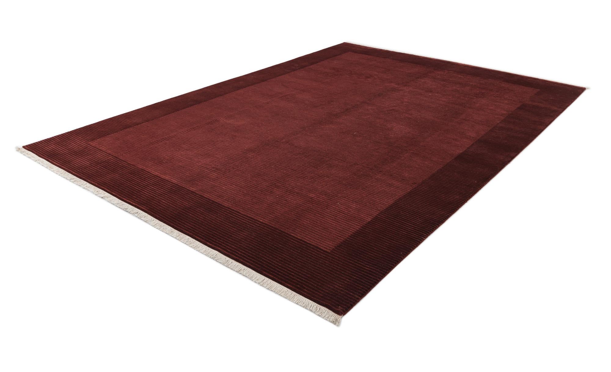 8' x 11' 3 Hand Knotted Darya Wool Rug