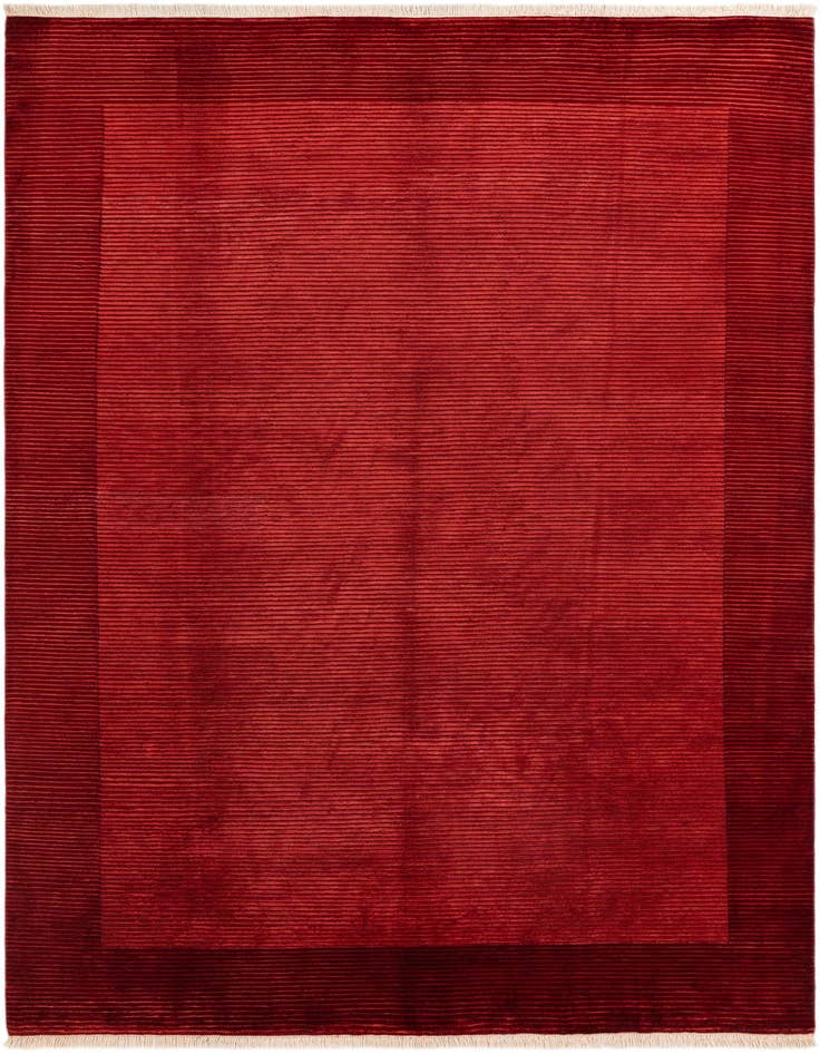 Detail image of 8' x 11' 3 Hand Knotted Darya Wool Rug