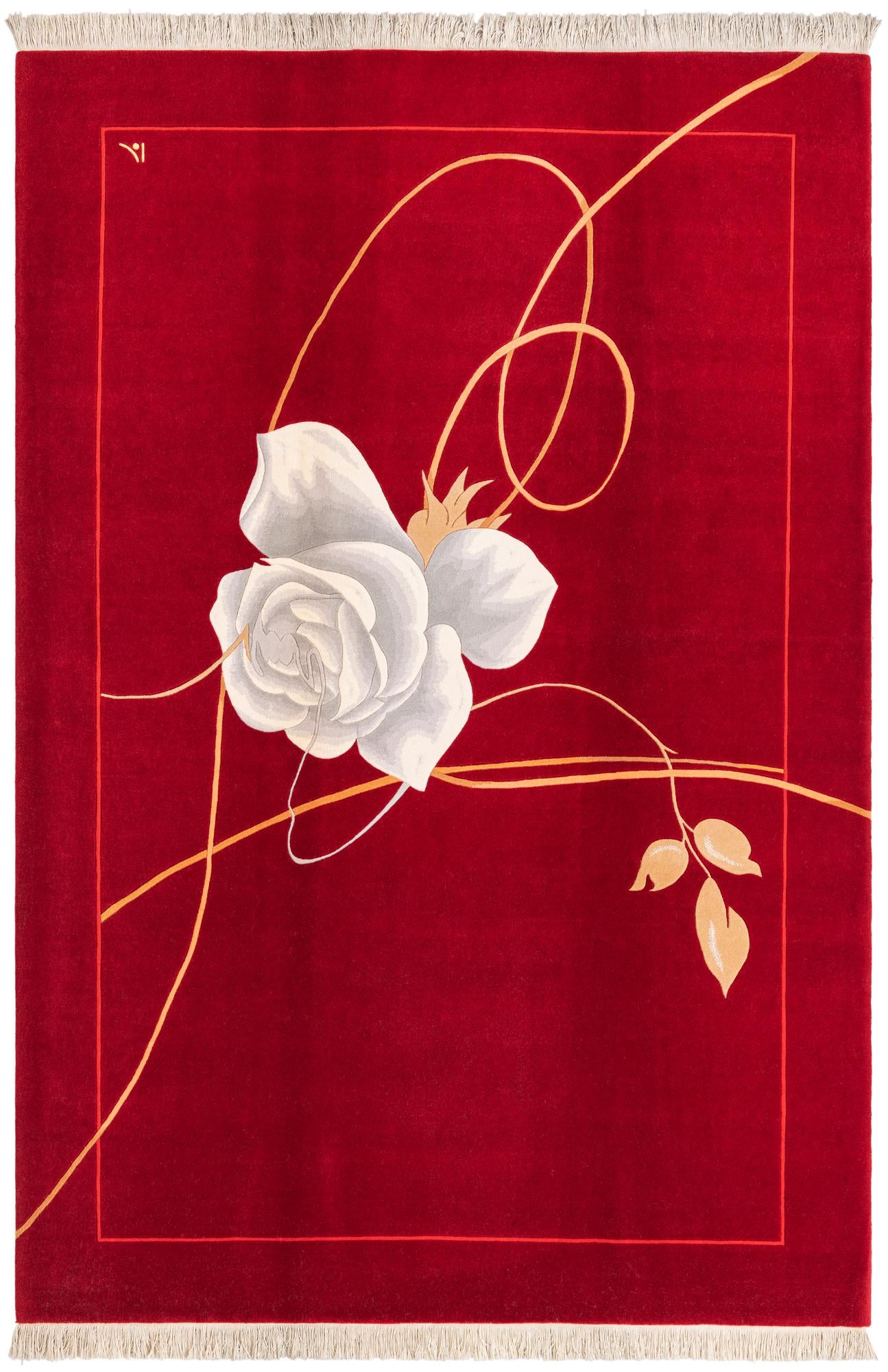 6' 8 x 9' 11 Hand Knotted Darya Wool Rug