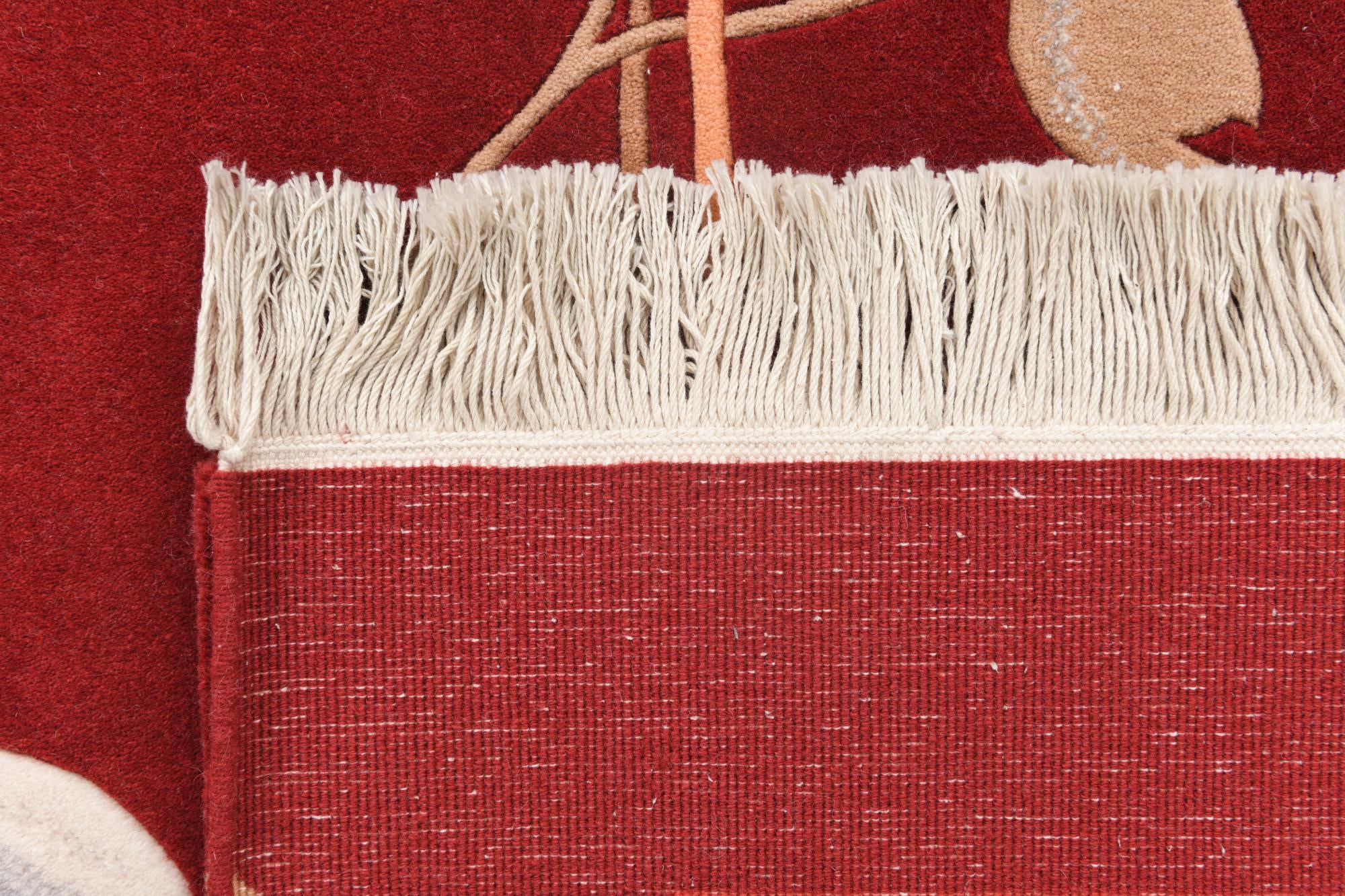4' 11 x 6' 7 Hand Knotted Darya Wool Rug