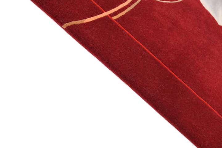 5' 7 x 7' 10 Hand Knotted Darya Wool Rug