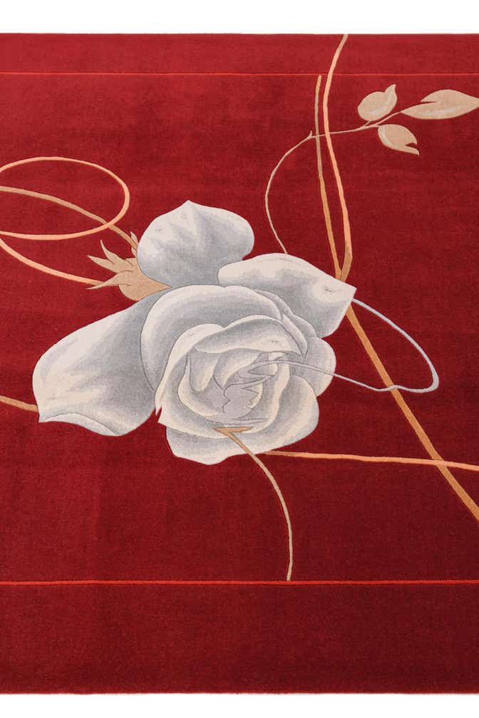 5' 7 x 7' 10 Hand Knotted Darya Wool Rug