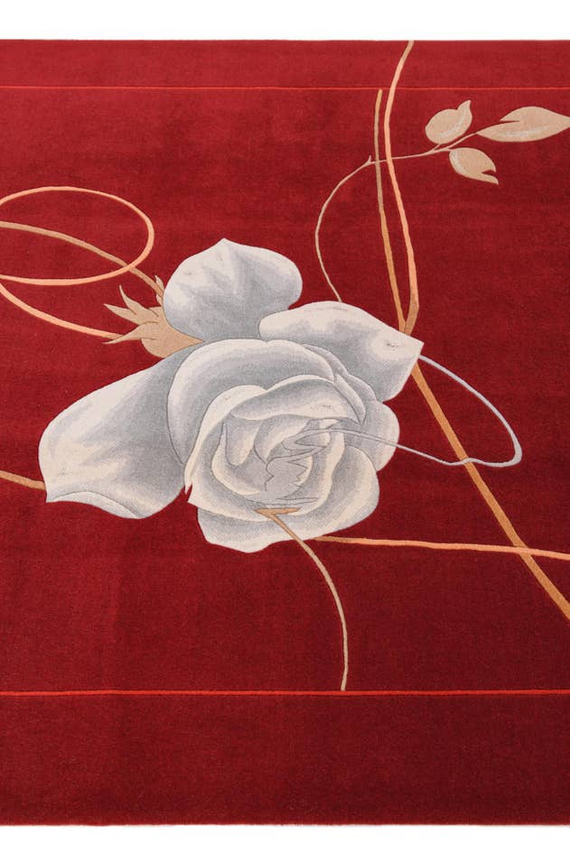 Detail image of 5' 7 x 7' 10 Hand Knotted Darya Wool Rug