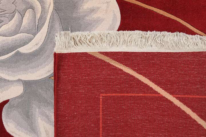 5' 7 x 7' 10 Hand Knotted Darya Wool Rug