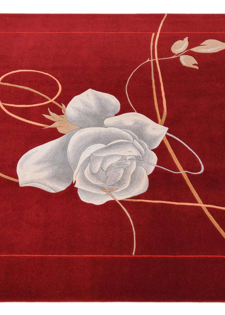 5' 8 x 8' Hand Knotted Darya Wool Rug