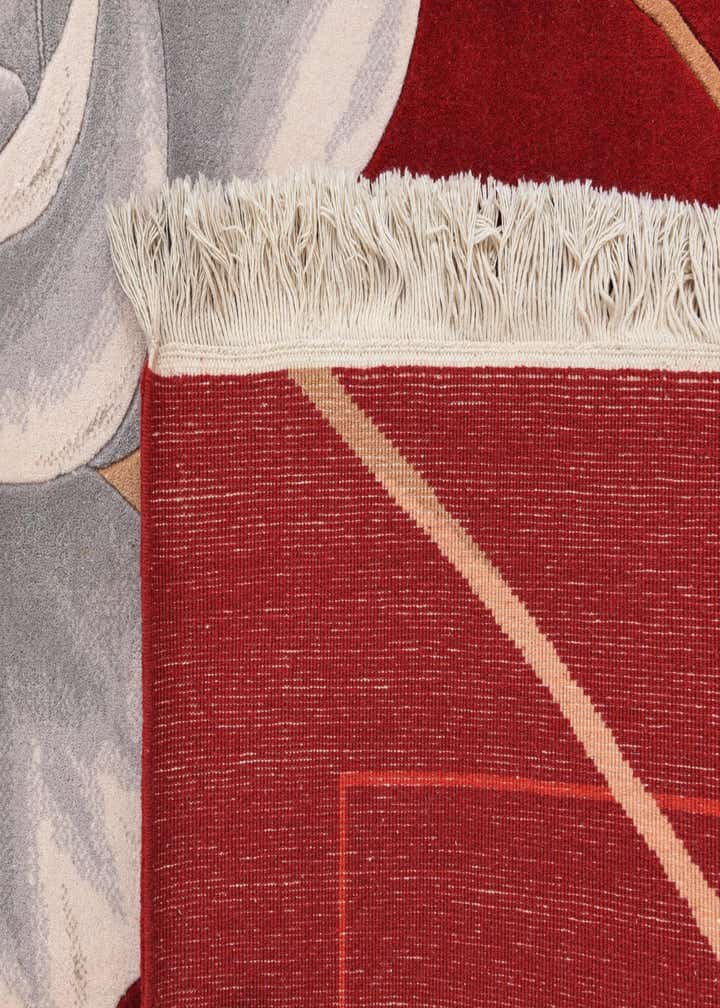 5' 8 x 8' Hand Knotted Darya Wool Rug