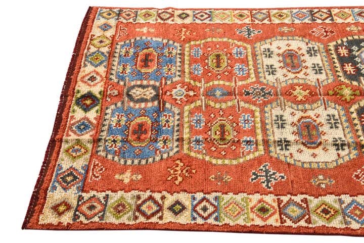 4' x 6' 3 Hand Knotted Darya Wool Rug